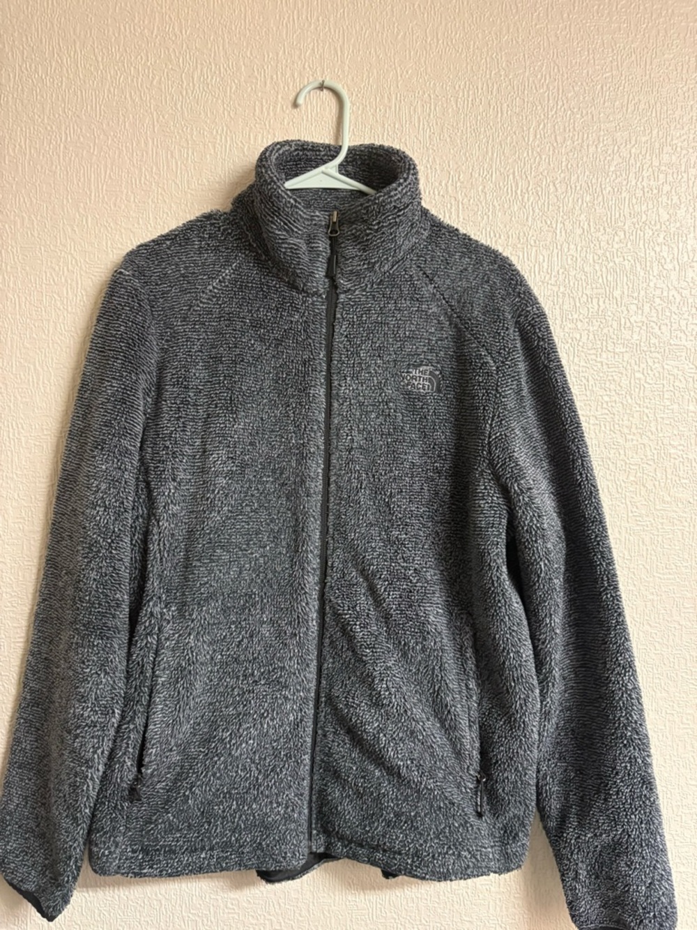 The North Face Charcoal Gray Plush Fleece Jacket